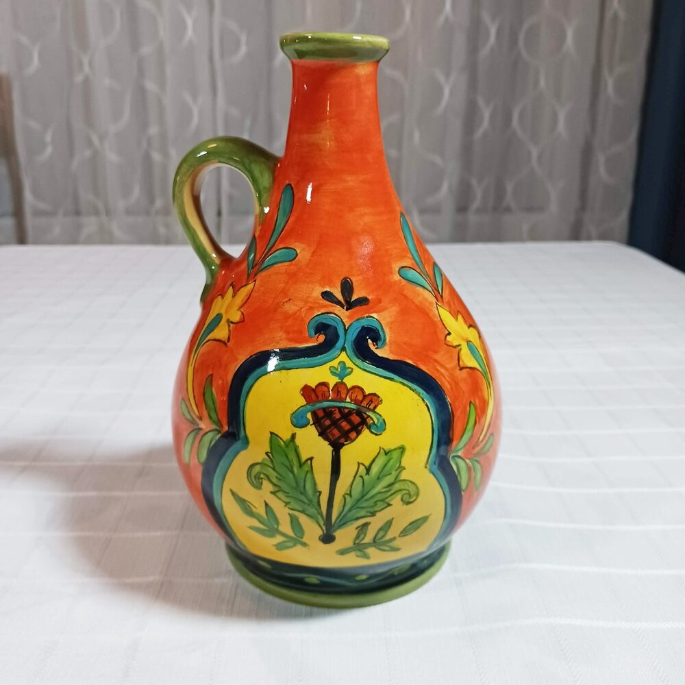 Talavera Style Vase
